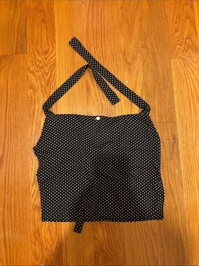 Edikted Black Polka Dot Top